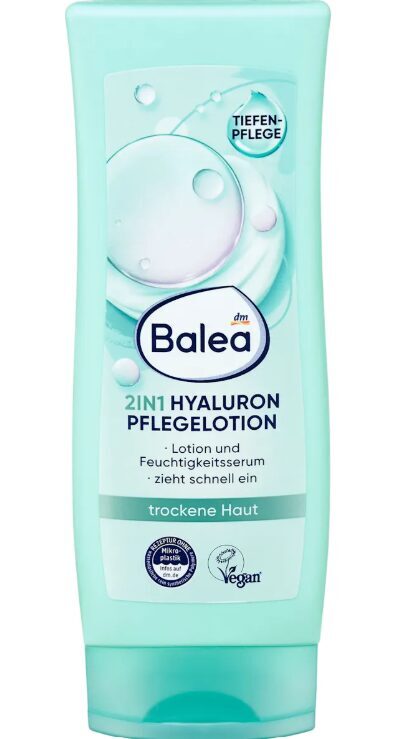 Balea ķermeņa losjons ar hialuronu, 200 ml